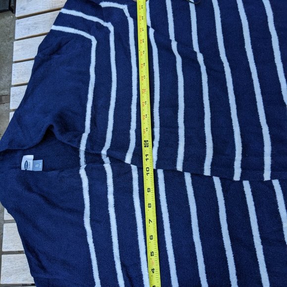 Old Navy Women Sweater Wrap Coat Stripped - Picture 8 of 16